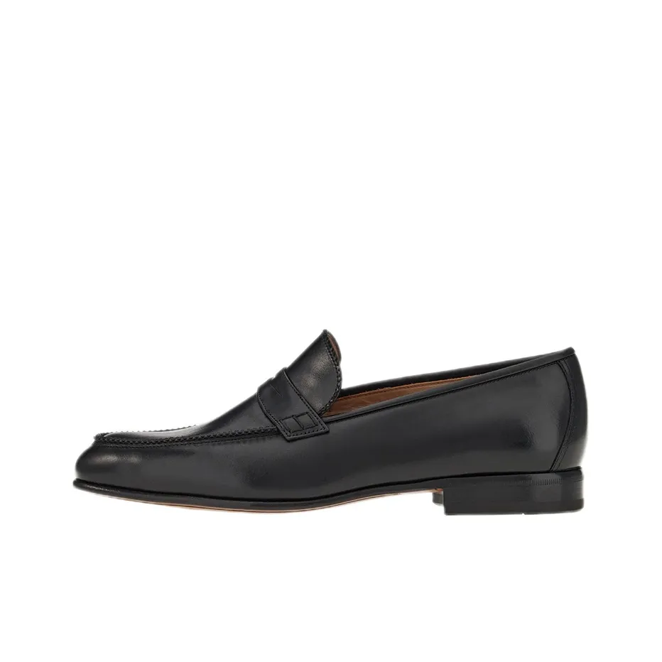 Ferragamo Men's Casual Shoes Men's Low top Black