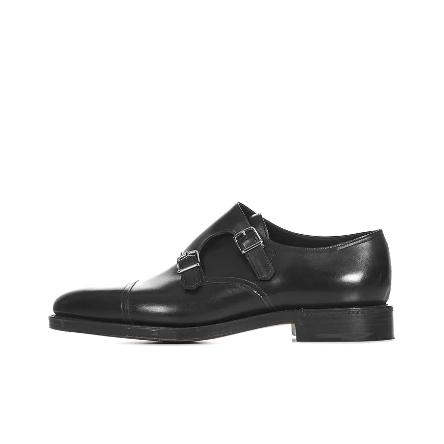 JOHN LOBB William Monk Strap Shoes