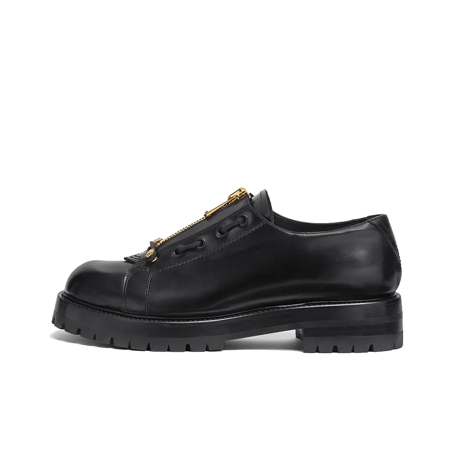 VERSACE Column Derby Shoe Black