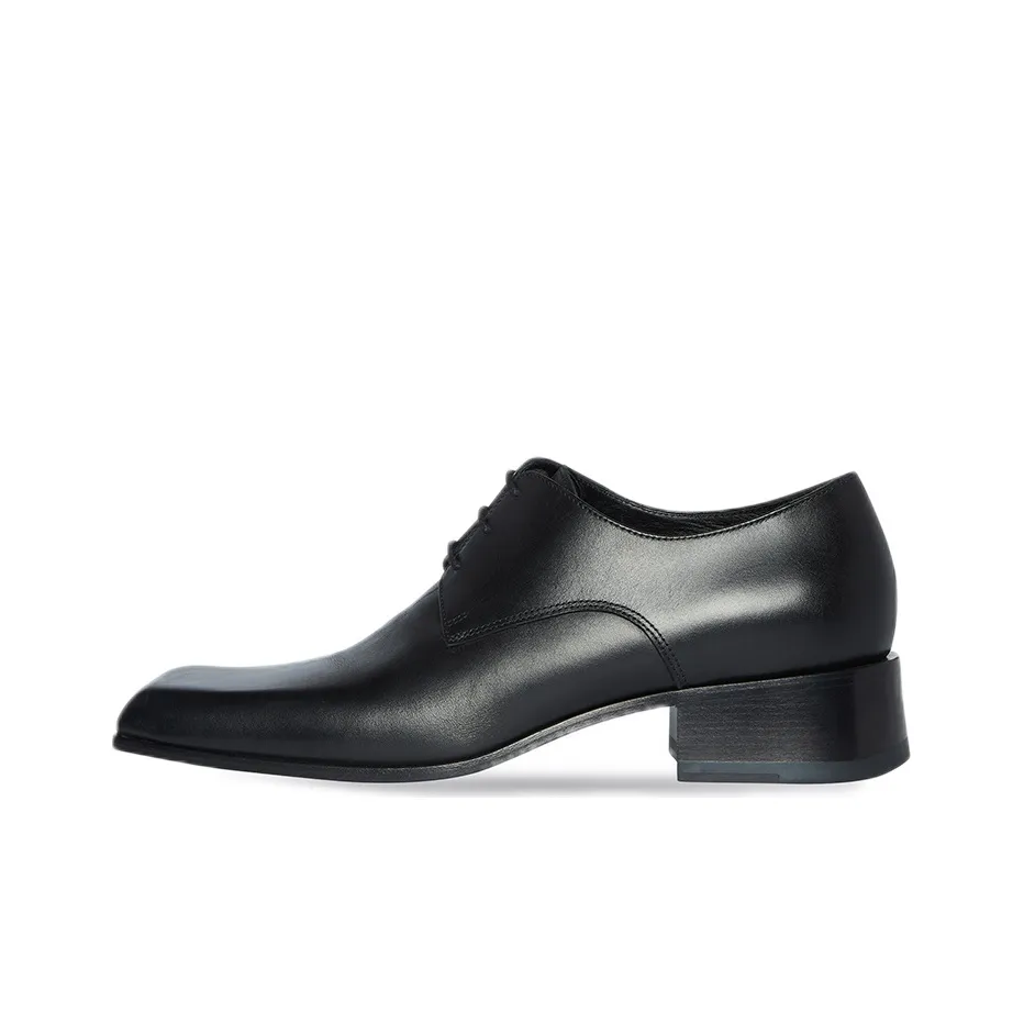 Balenciaga Work Derby Shoes 'Black'