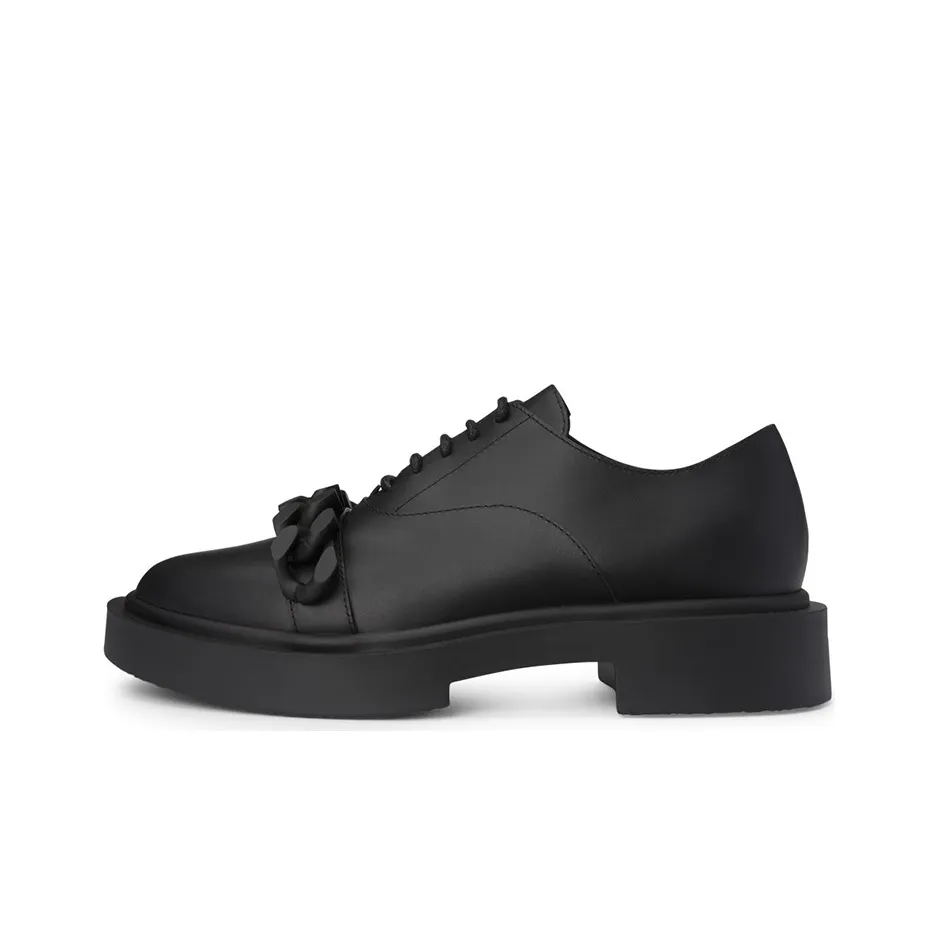 Giuseppe Zanotti Adric Chain trim Lace up Shoes