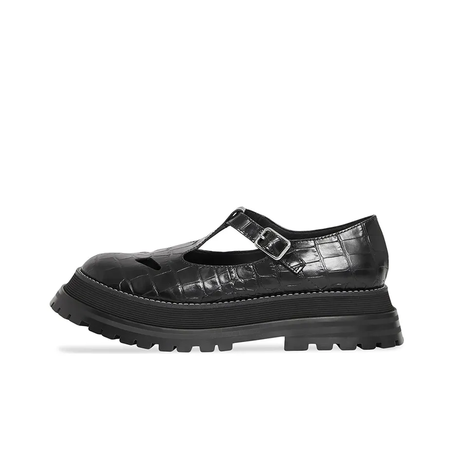 Burberry Platform Shoes Women's Black