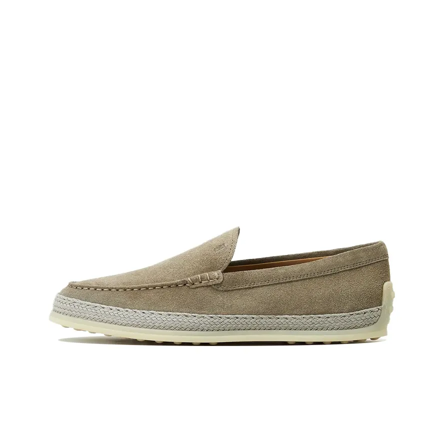 TOD'S Round toe Slip on Loafers