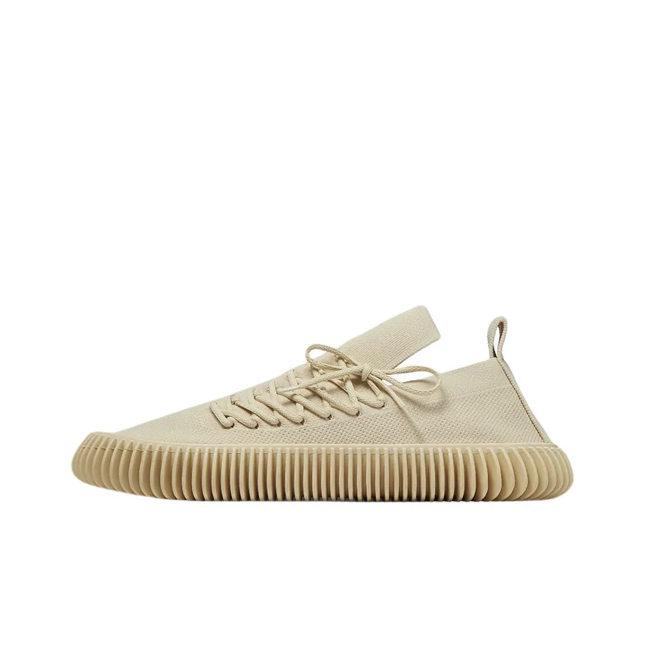 Bottega Veneta Ripple Men's Casual Shoes Men's Khaki