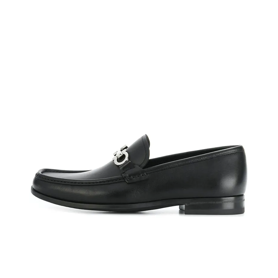 FERRAGAMO Gancini Reversible Bit Loafers