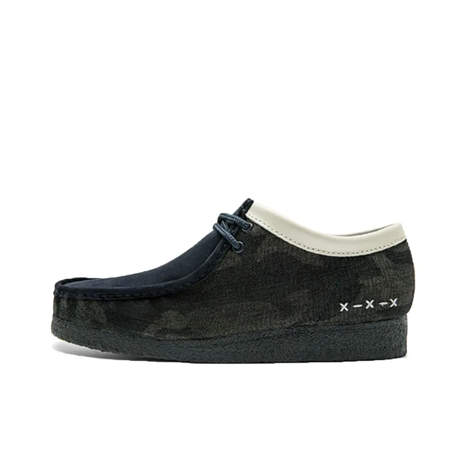clarks Wallabee 'Sashiko Denim - Blue'