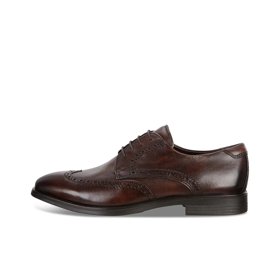 Ecco Ink Book Dress Shoes Men's Brown