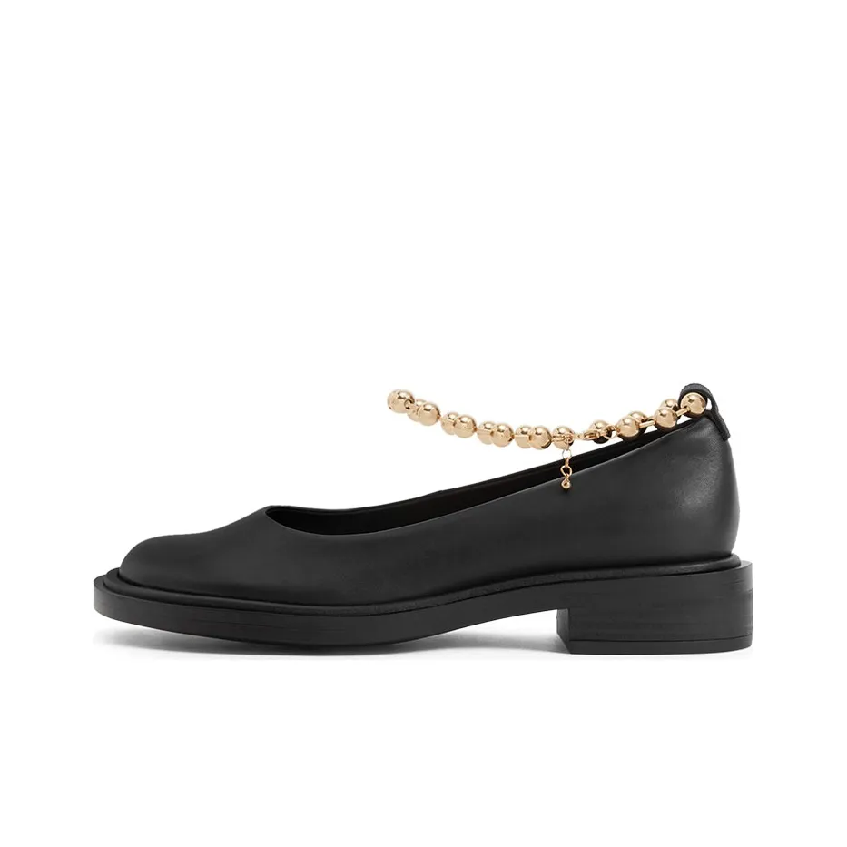 CHARLES&KEITH Block Heel Unlined Shoes Women's