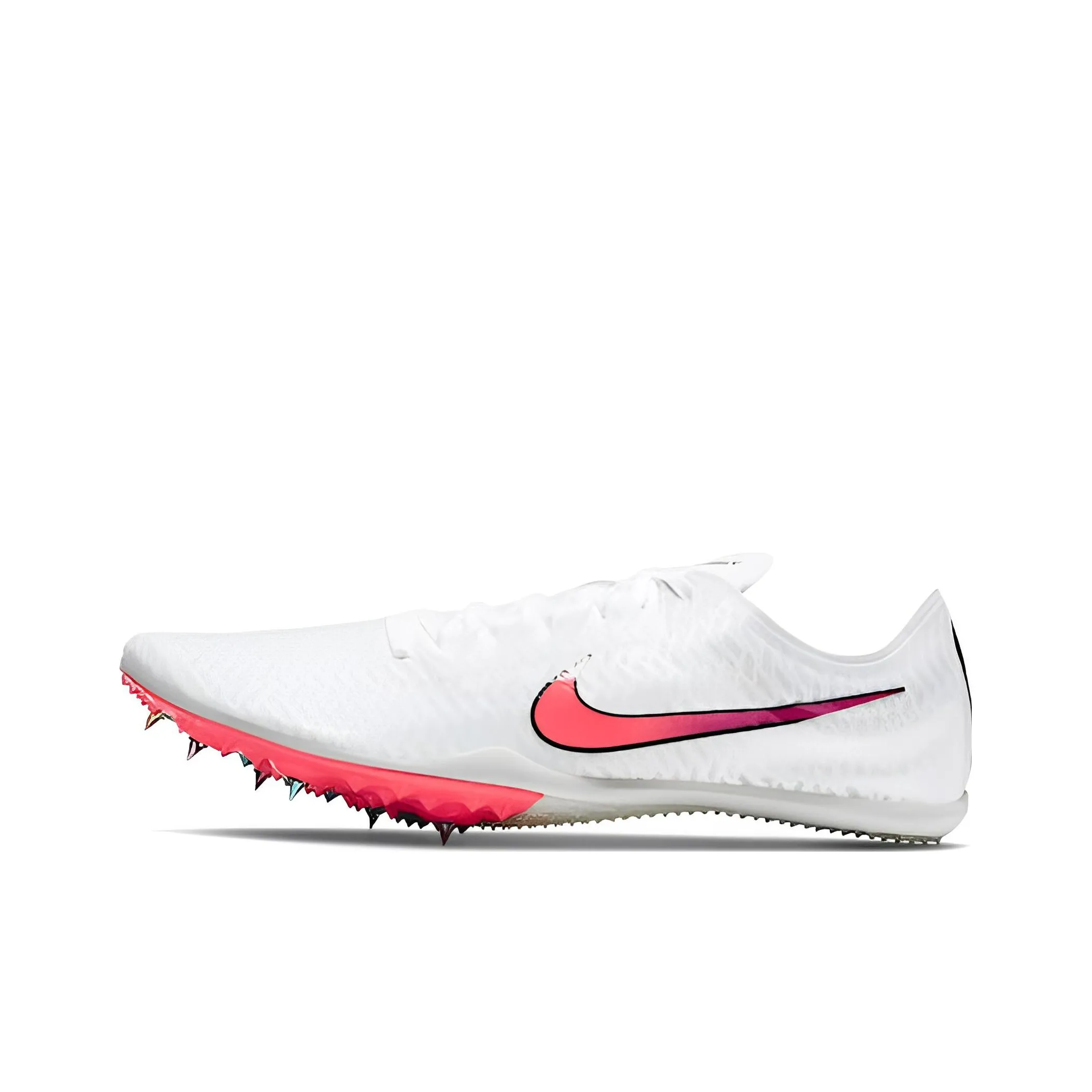 Nike Zoom Mamba 5 Устойчивый к истиранию Дышащий Низкий Топ Бег на длинные дистанции Обувь Унисекс Белый Розовый