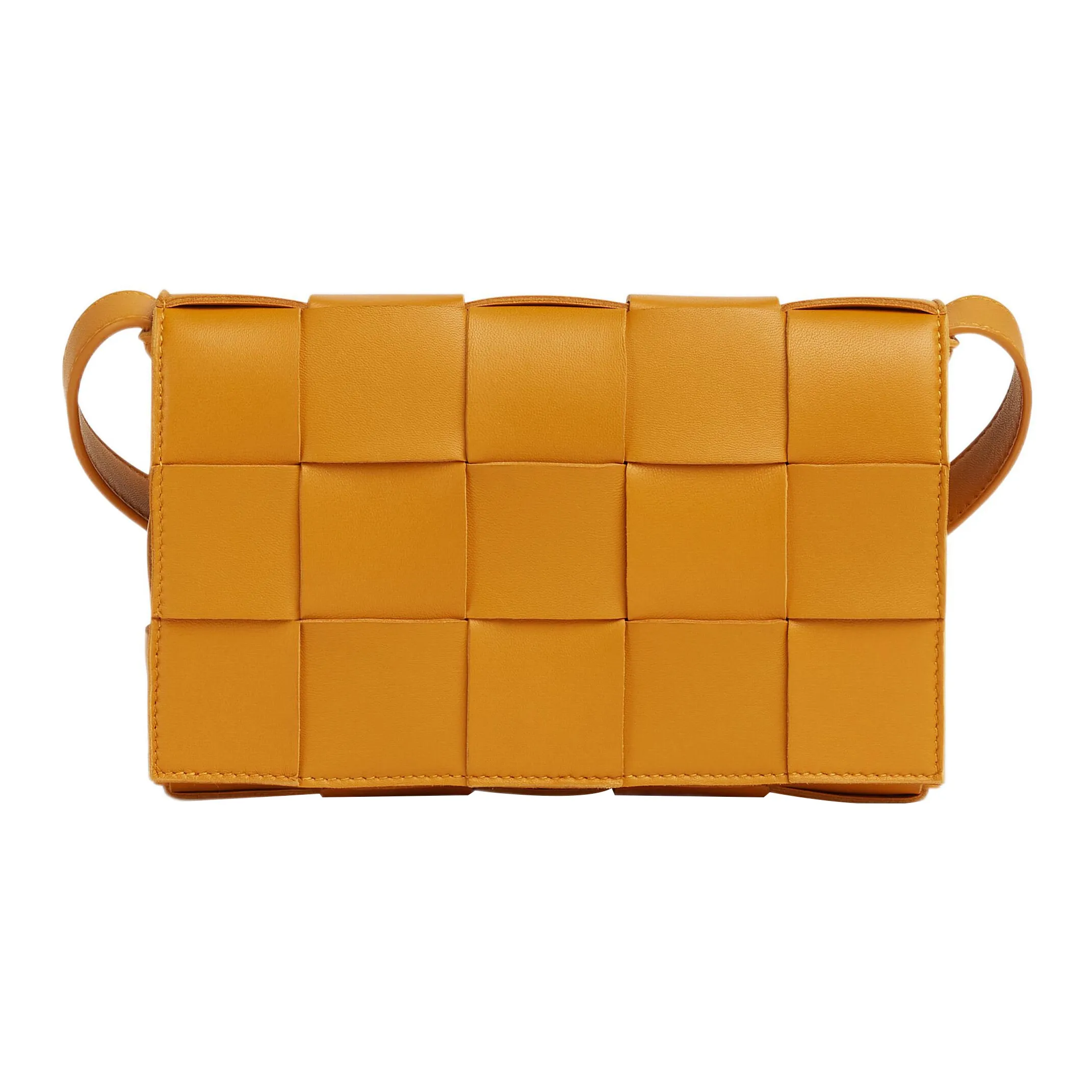 Bottega Veneta Cassette Intreccio Crossbody Bag Cob