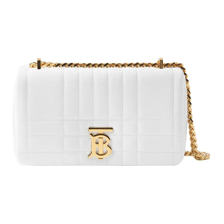 Burberry Small Lola Bag Optic White