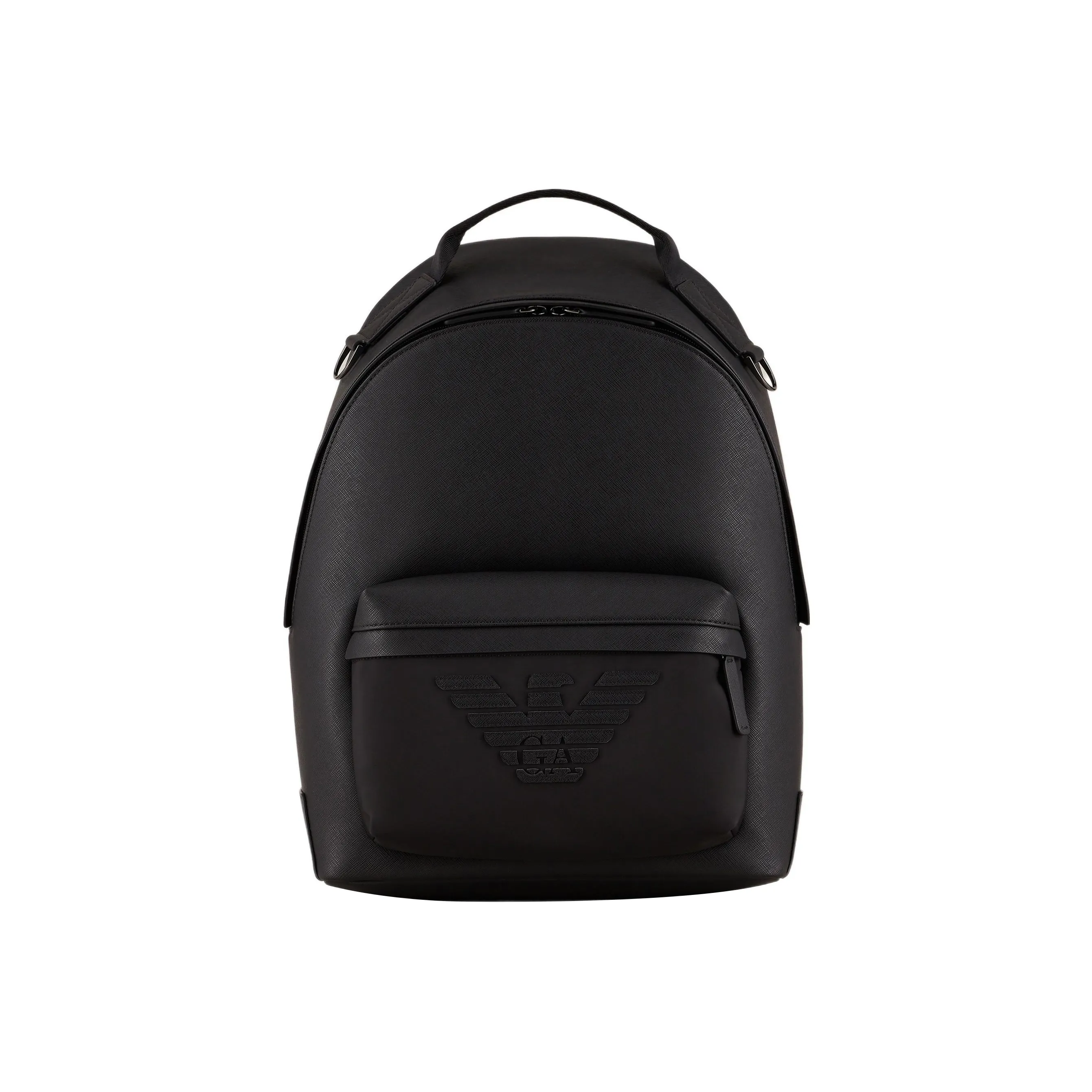 EMPORIO ARMANI Polyurethane Backpack Men's Black