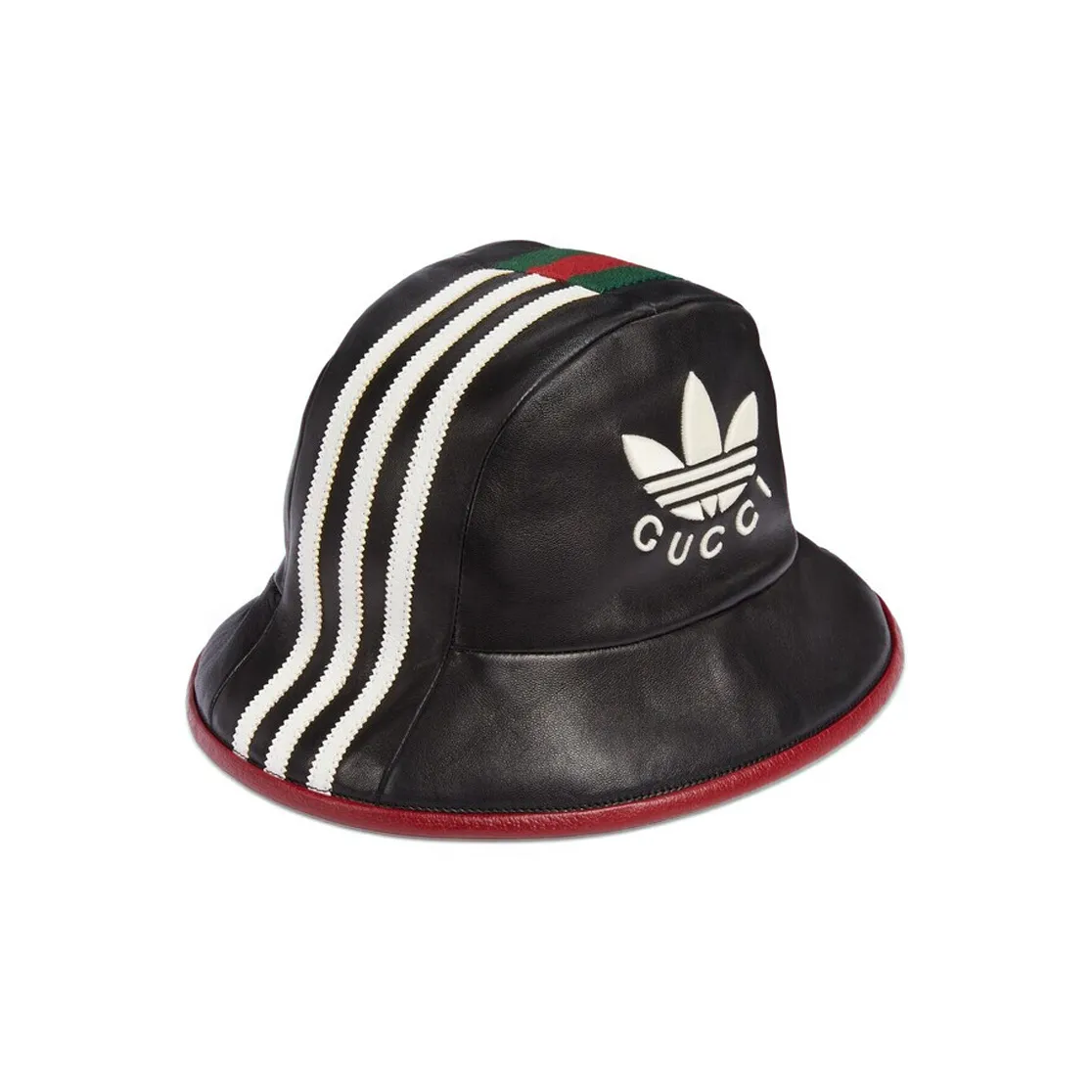 GUCCI X ADIDAS Collaboration Knitted Hats Women's Black