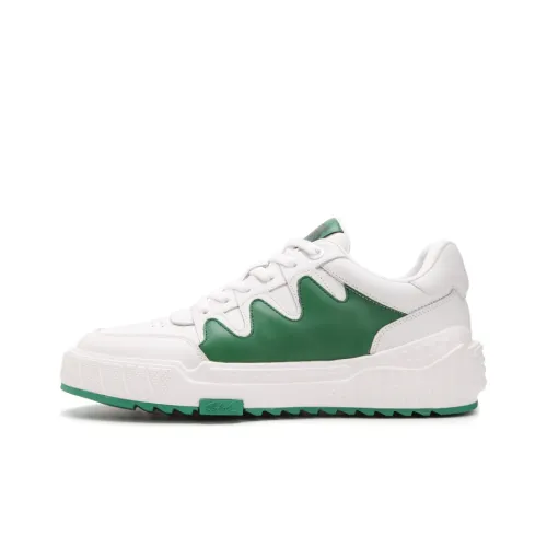 Satchi Кроссовки для скейтбординга Low Top Зеленые Мужские