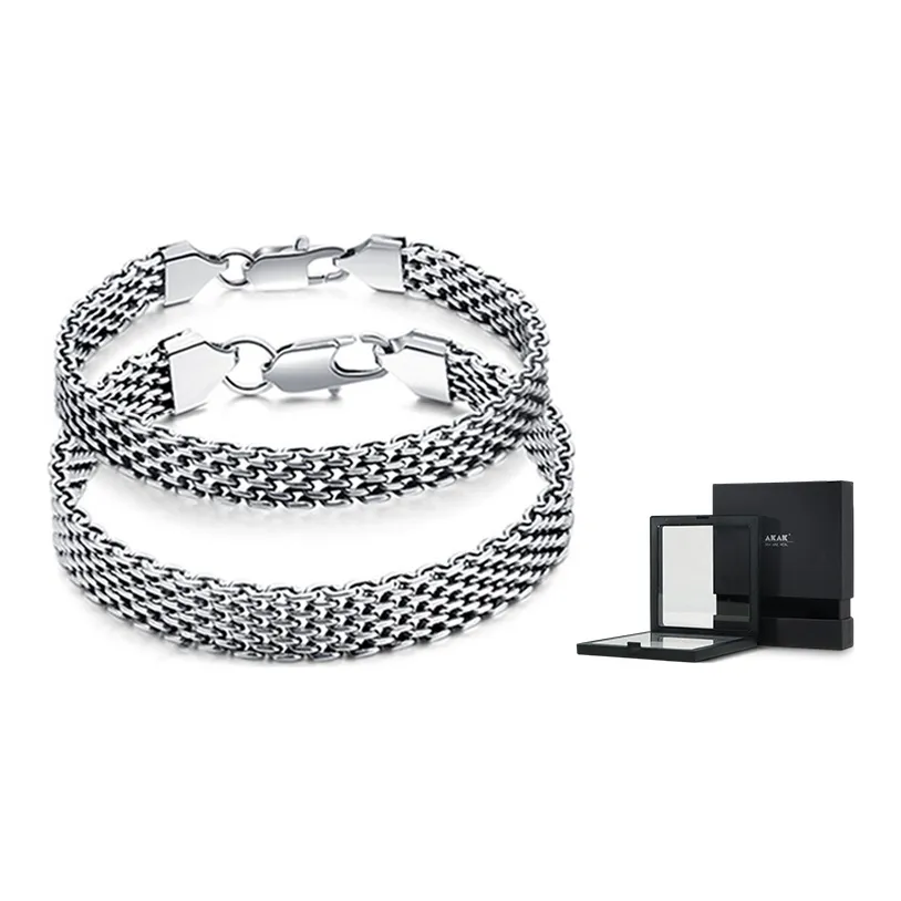 AKAK Браслеты из титановой стали унисекс