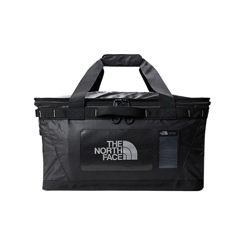 The North Face 65L Портативная Сумка для активного отдыха на открытом воздухе переработанный полиэстер черный унисекс