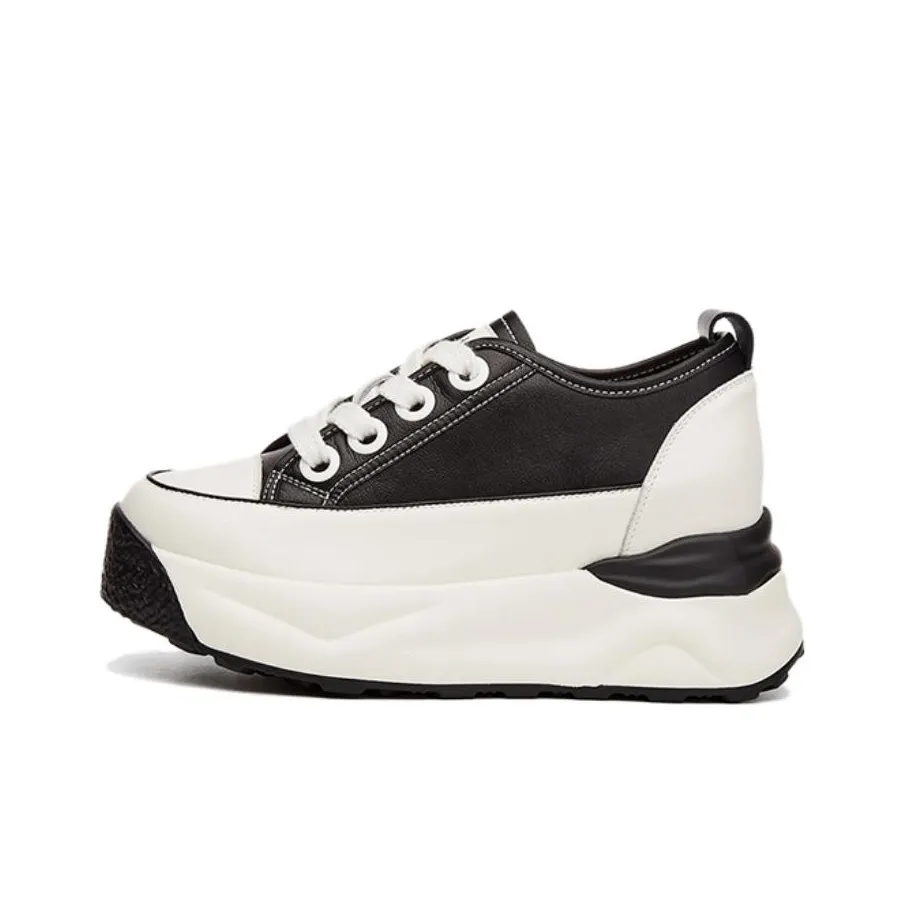 DAPHNE Платформа Обувь Женская Черная