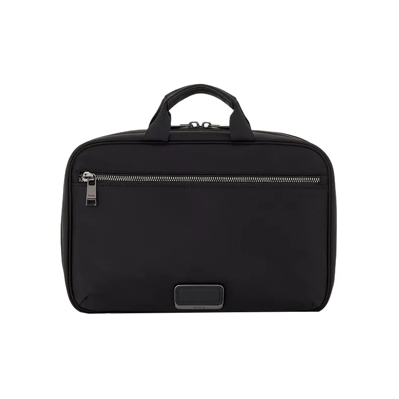 TUMI Voyageur Nylon Makeup Box Handbag Regular Women's Black