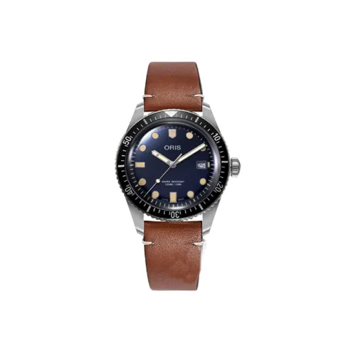 Oris Автоматический Механический Movement Мужские Часы 42 мм Синий