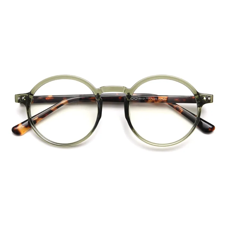 AAJF Пластиковая оправа TR Памятный пластик Овал OPTICAL Очки Унисекс