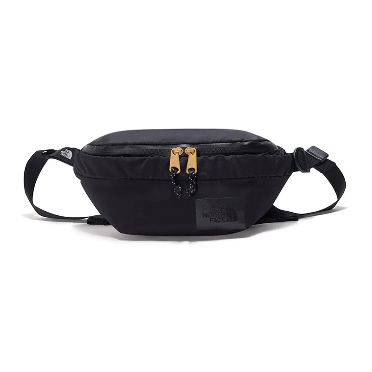 The North Face 2,3L Одно плечо Через плечо Бананка На открытом воздухе Сумка Переработанный нейлон Черный Унисекс