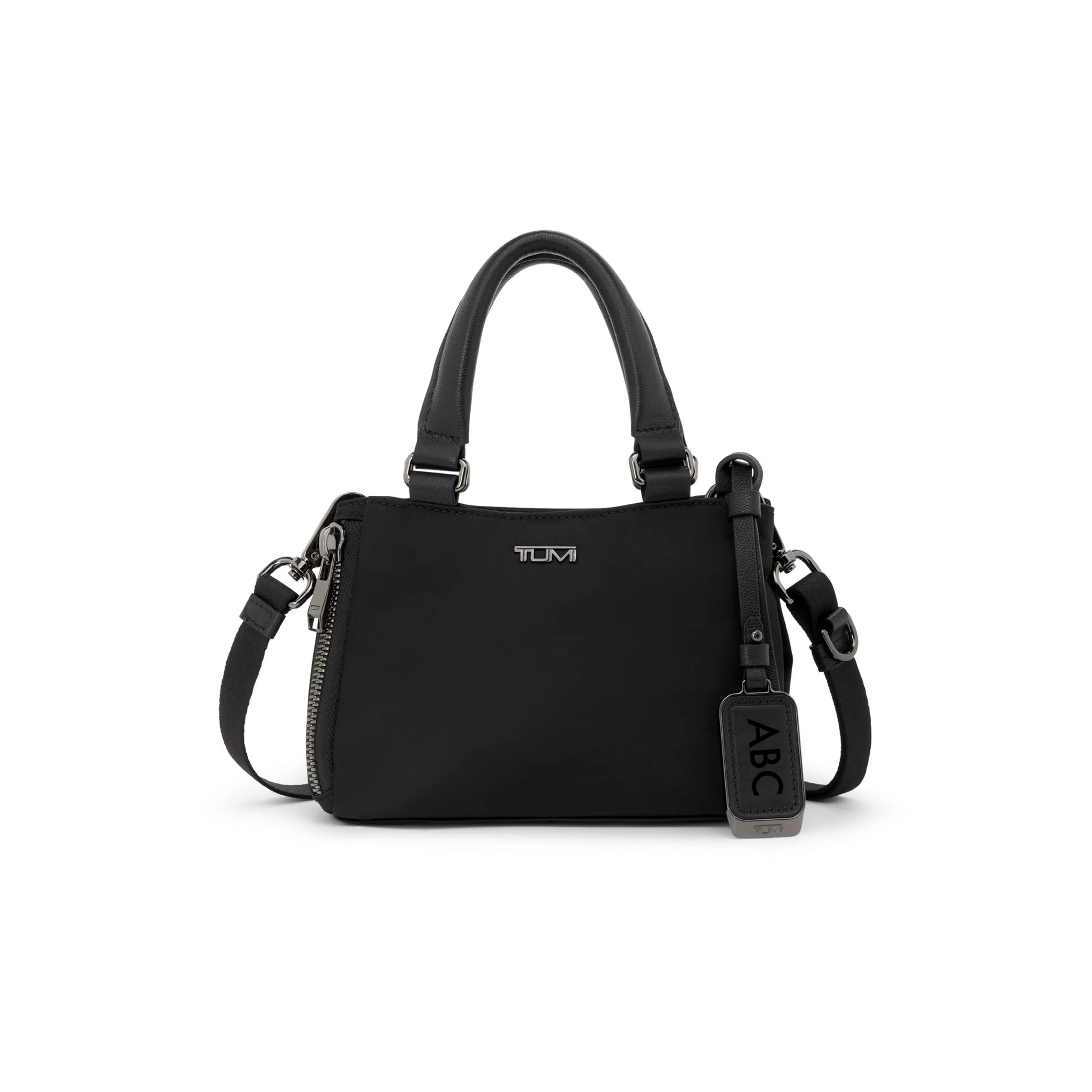 TUMI Nylon Tote Bag, Shopping Bag, Handbag, Shoulder Bag, Crossbody Bag Small Size Women's Black