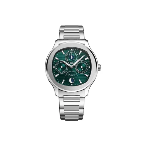 Piaget Автоматический Механический Movement Мужские PIAGET POLO Часы 42 мм Зеленые