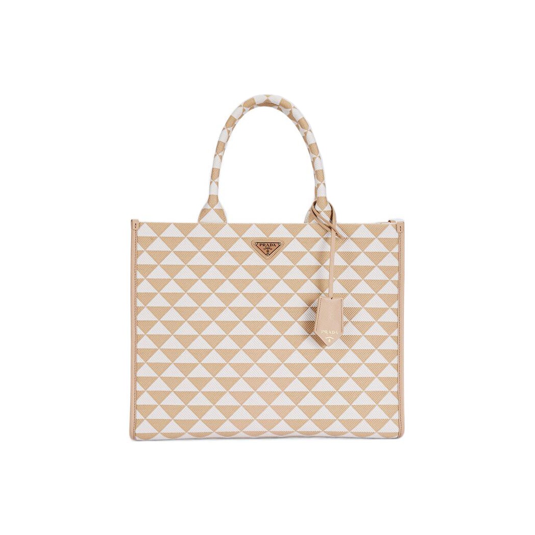 【PRADA】プラダ 2025ss トートバッグ ベージュ 楽天市場】プラダ PRADA サフィアーノ 2wayトートバッグ トート