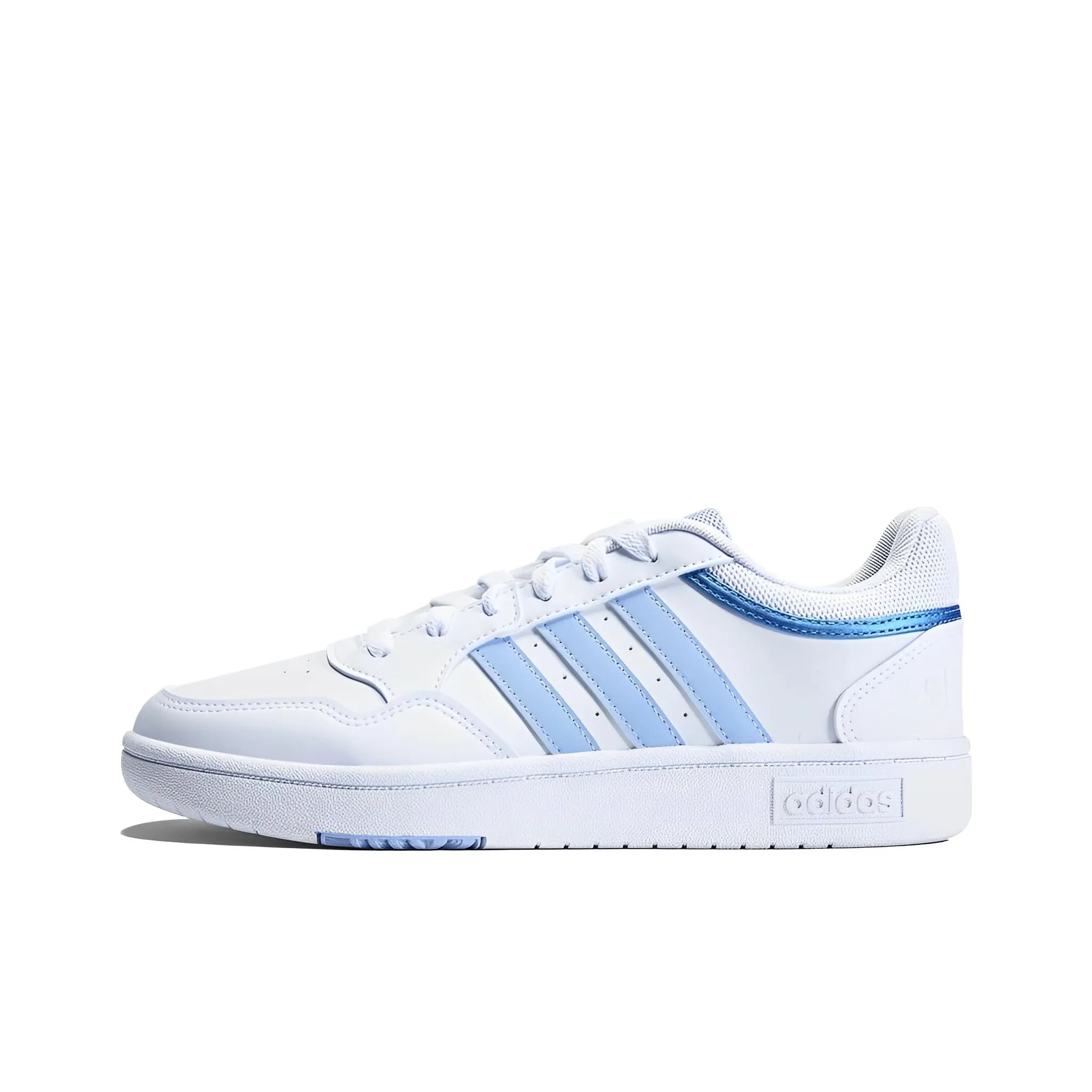 Adidas Hoops 3.0 Lifestyle Basketball Shoes 'White Blue Dawn' Women's