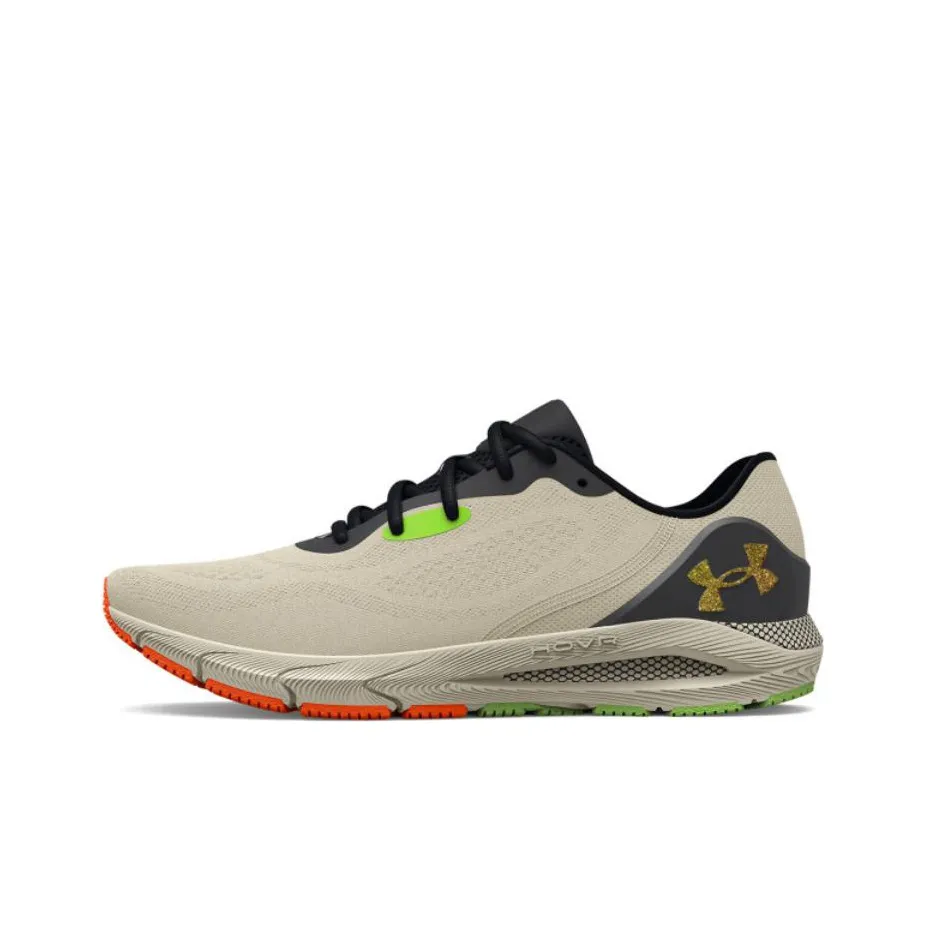 Under Armour HOVR Sonic 5 Low Топ Повседневные Беговые Кроссовки Мужские Коричневые