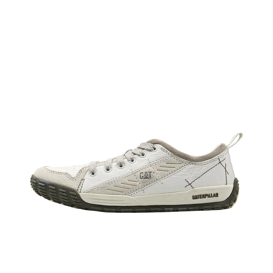 CAT Anti Slip Wear Resistant Low Top Outdoor Shoes Men's White