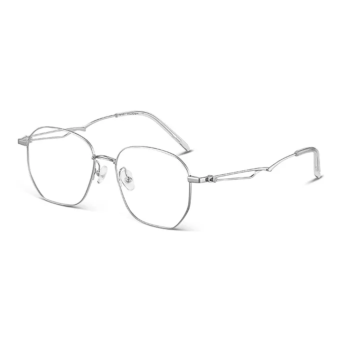 MUJOSH Пластина And Металл Нерегулярная форма Очки с диоптрией Рамка Унисекс