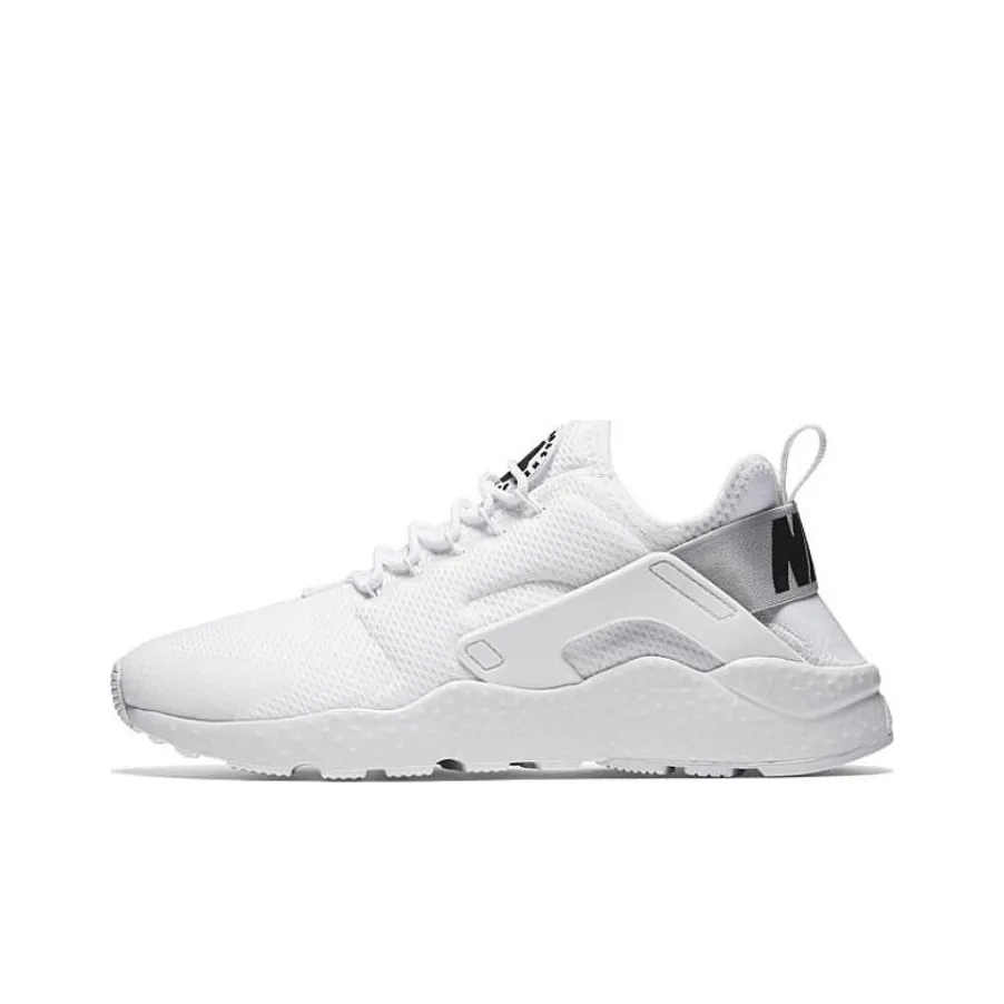 Nike Air Huarache Run Cushioned Anti-Slip And Wear-Resistant Lightweight Low-Top Running Shoes Women's White