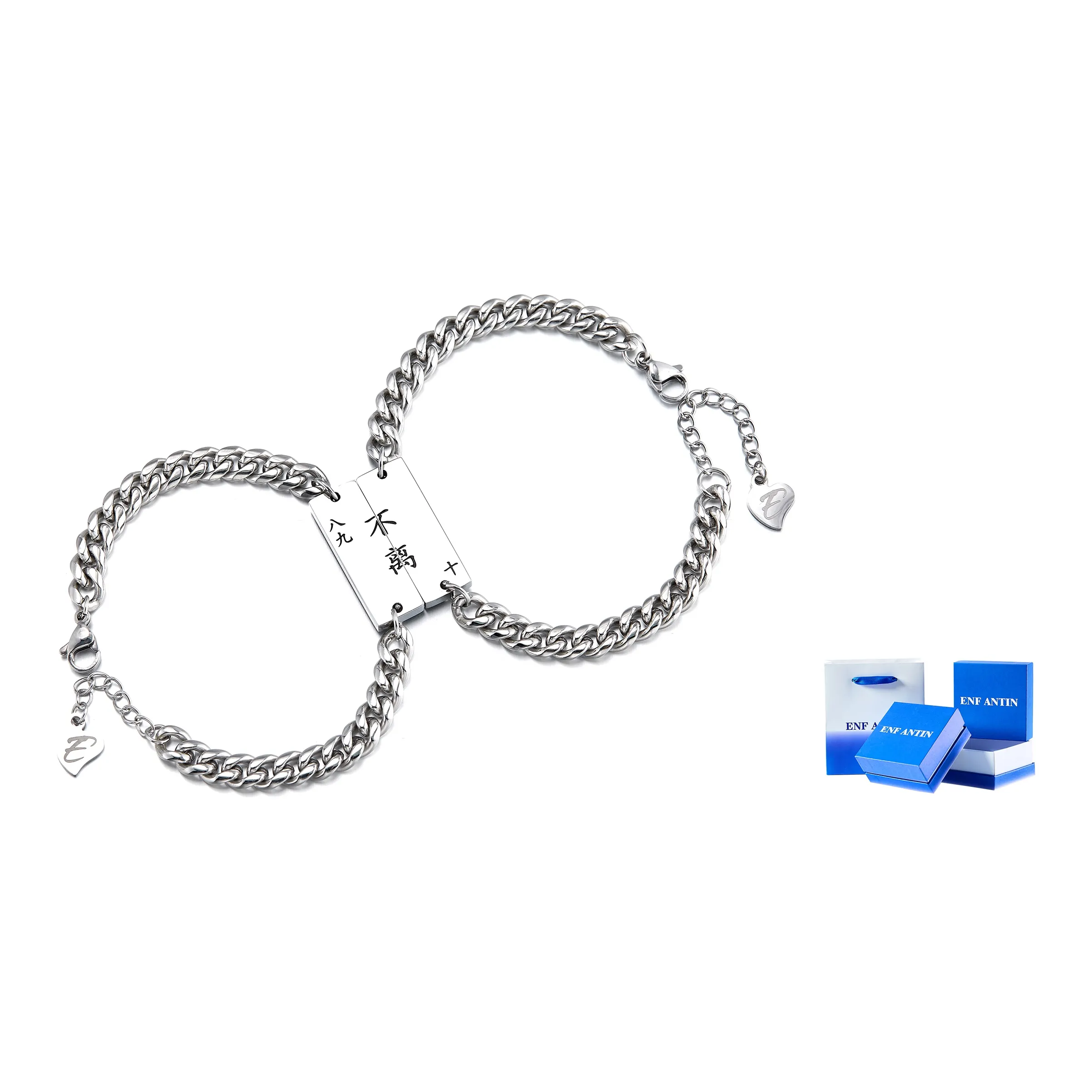 ENFANTIN Титановая сталь Браслеты Унисекс