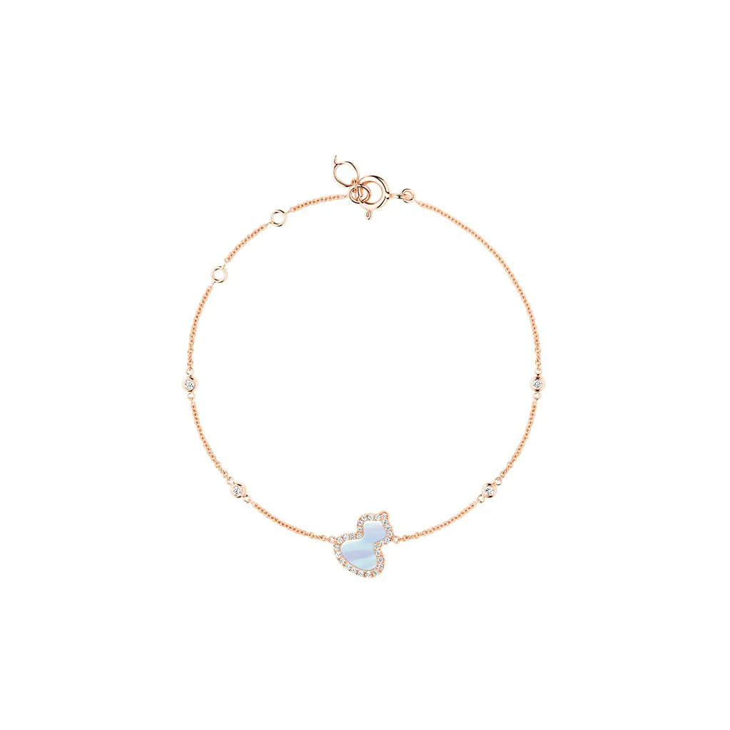 Qeelin Wulu 18K Rose Gold, Diamond, Mother Of Pearl Bracelets Women's