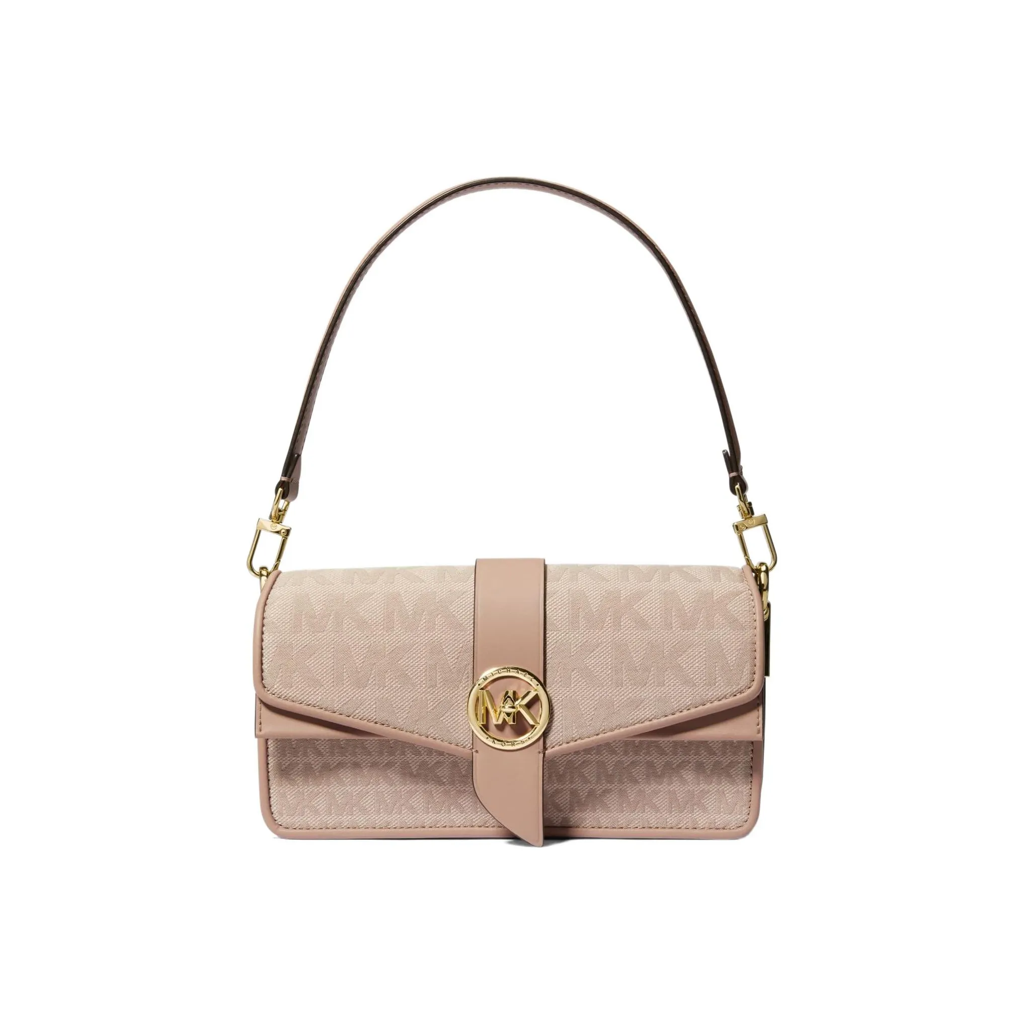 MICHAEL KORS Greenwich Cotton Handbag, Shoulder Bag Women's Pink