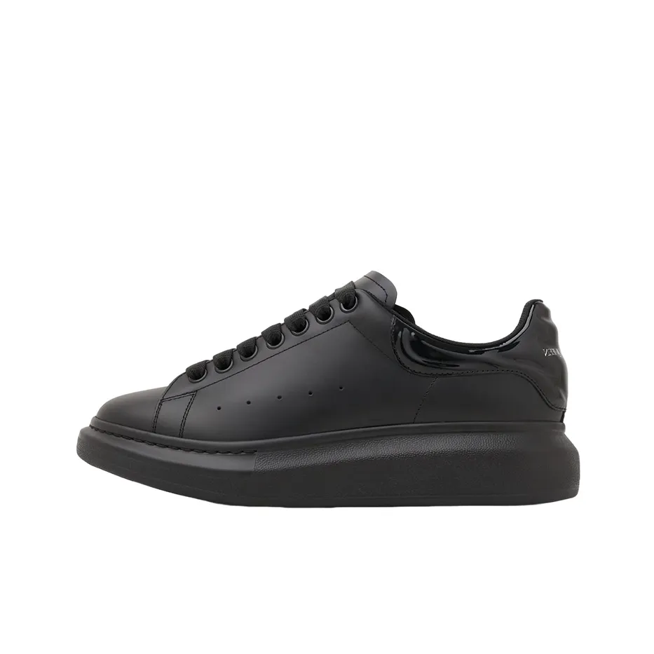 Alexander McQueen Oversized Black Gloss Heel