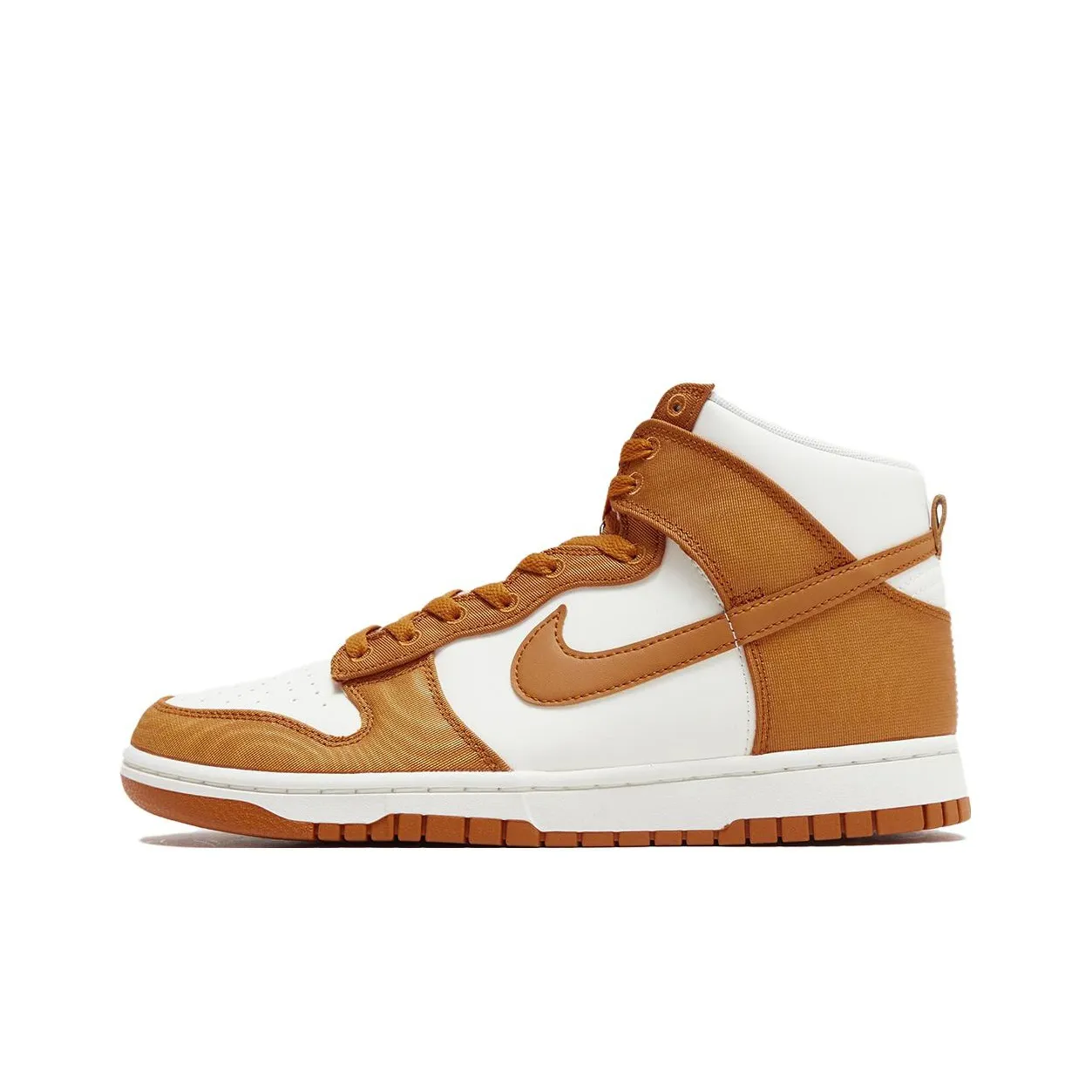 Nike Dunk High 'Король' Slip Resistant Abrasion Resistant High Топ Скейтборд Кроссовки Curry Yellow