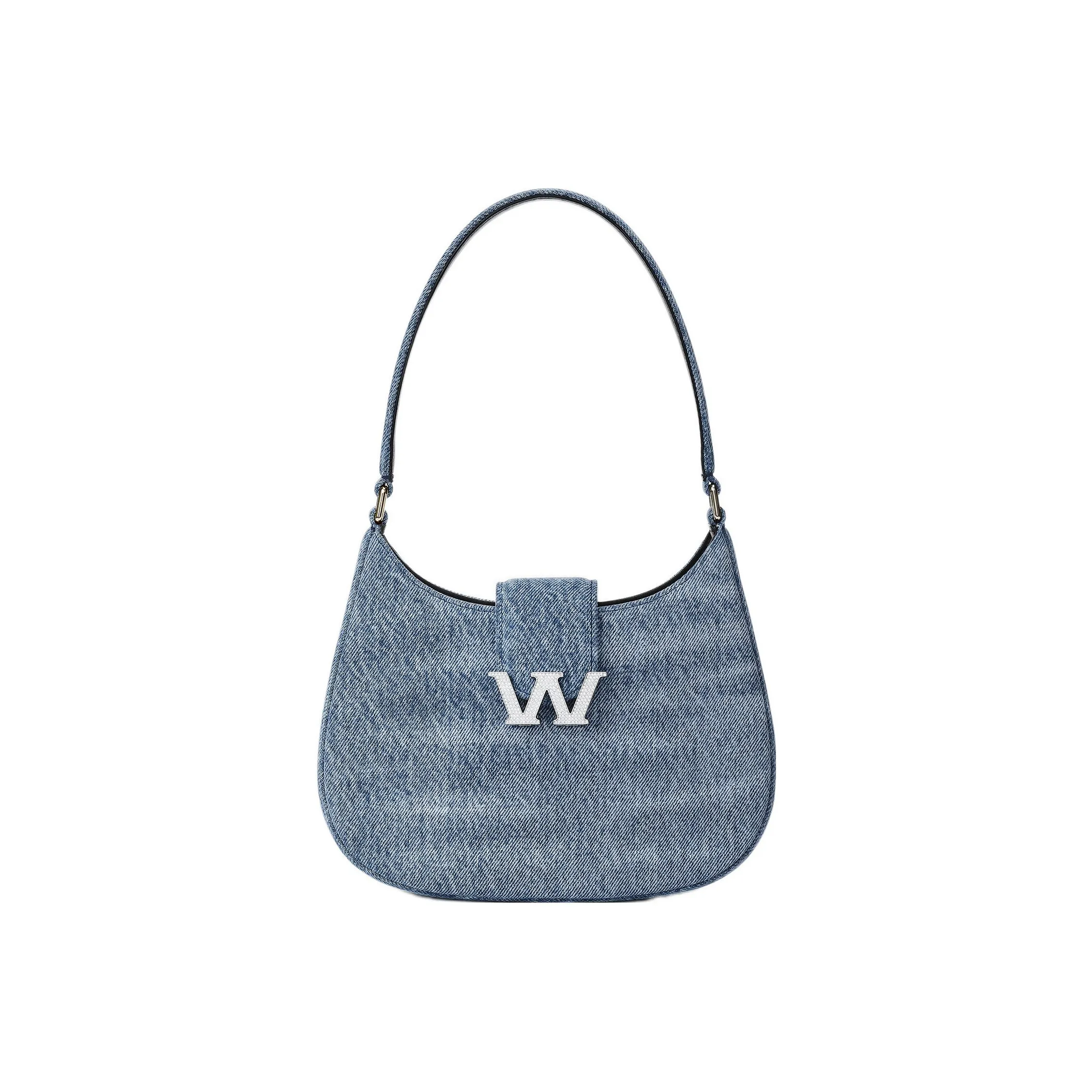 alexander wang Legacy Hobo Denim Bag Small Vintage Light Indigo