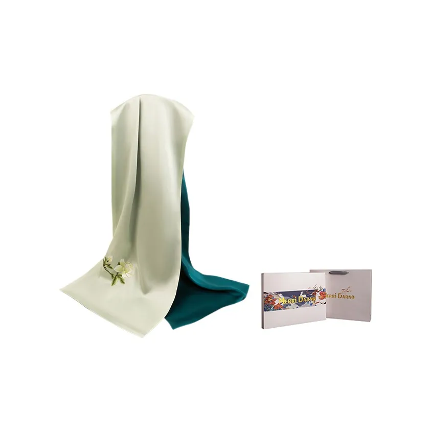 MERRIDARNO Шали из шелка для женщин