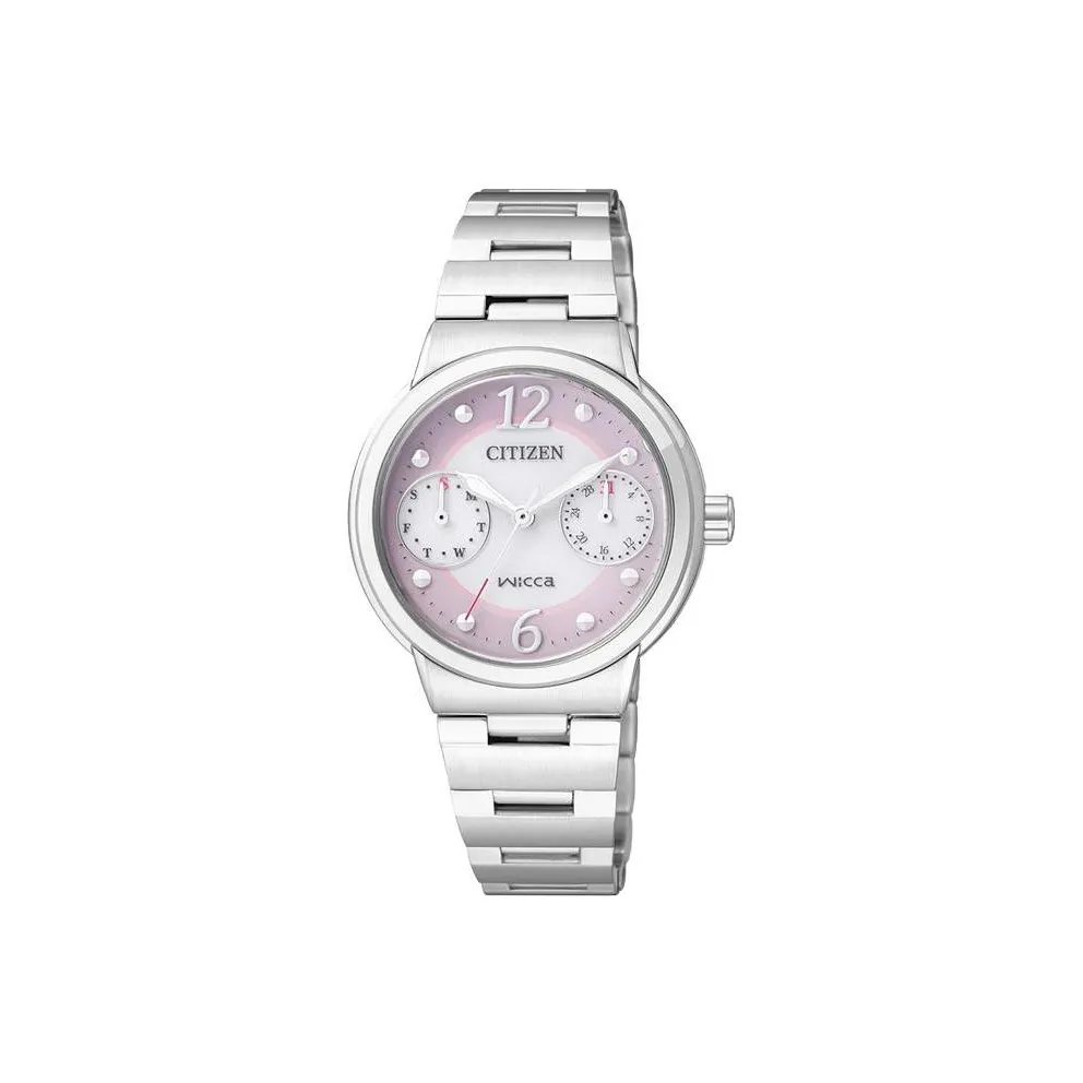 CITIZEN Ecology Drive Collection Светильник Кварцевый механизм Часы Женские Белый циферблат