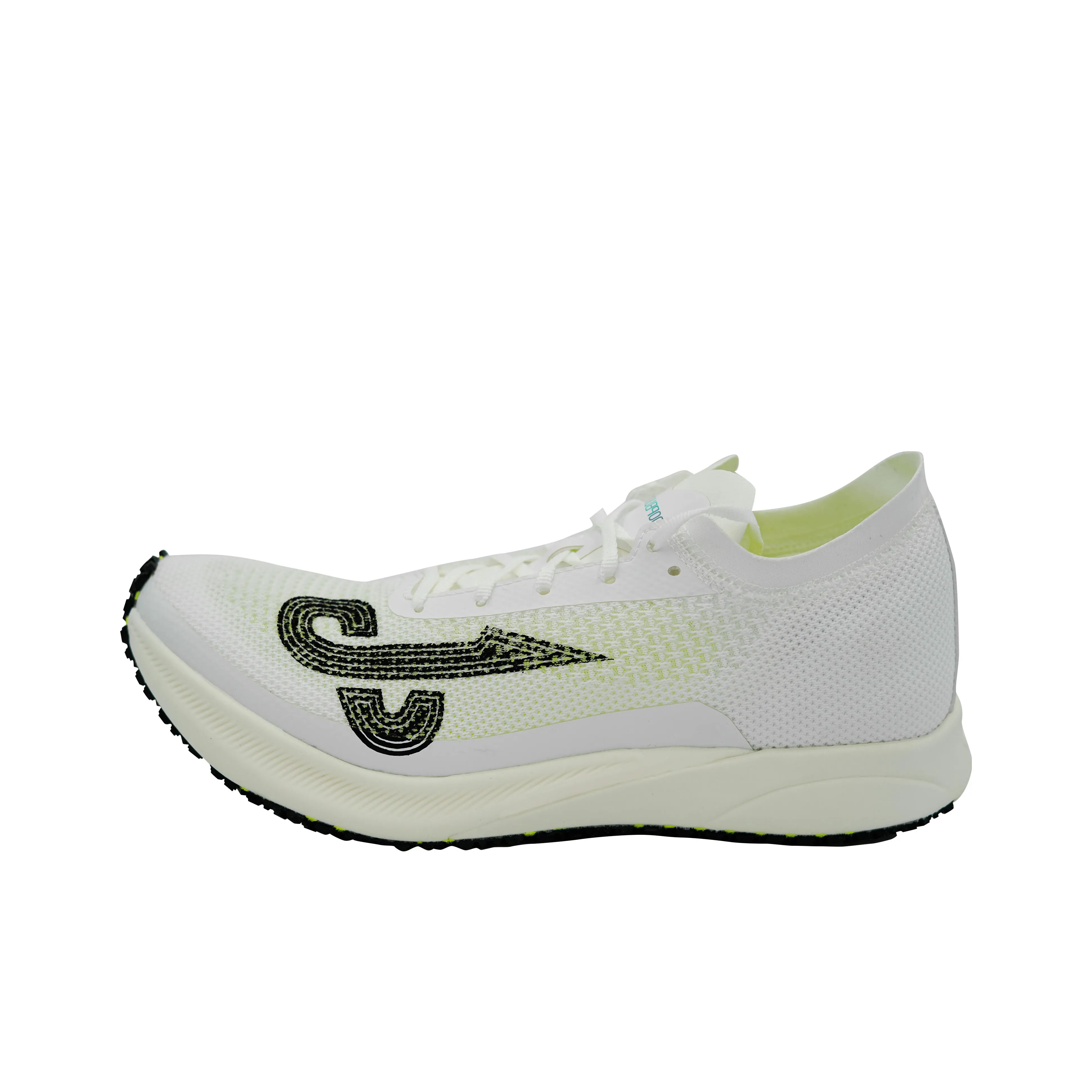 LOOP BURN Coverage Rebound Breathable Slip Resistant Low Top Running Shoes Unisex Glacier White