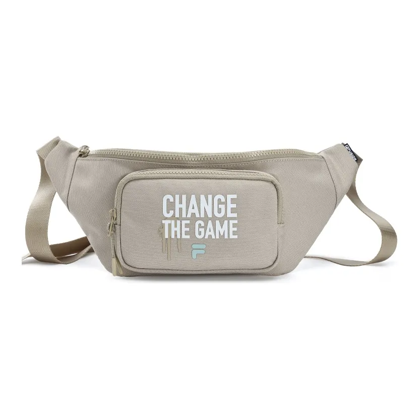 FILA FUSION Fabric Crossbody Bag Regular Unisex Khaki