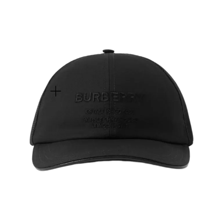 Burberry Baseball Caps Men's Black