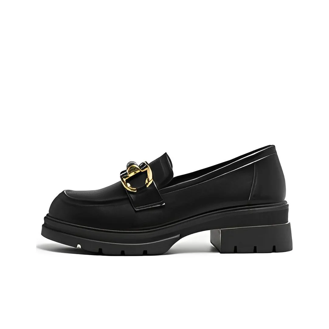 EXULL Q Ballet Flats Loafers Women's Black
