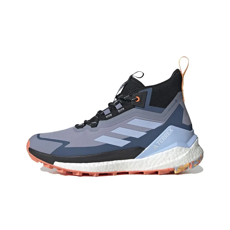 Adidas Terrex Free Hiker 2 Gore Tex Silver Violet Blue Dawn