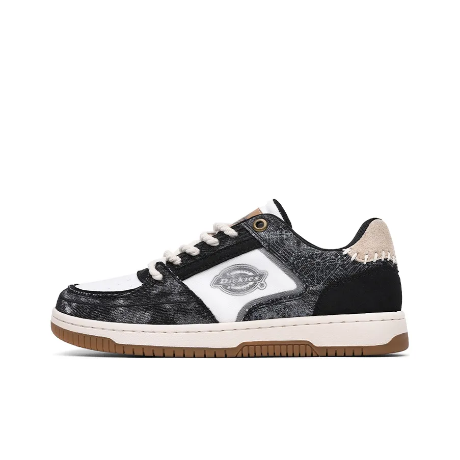 Dickies Patchwork Collection Low Top Skateboard Shoes Men's Black