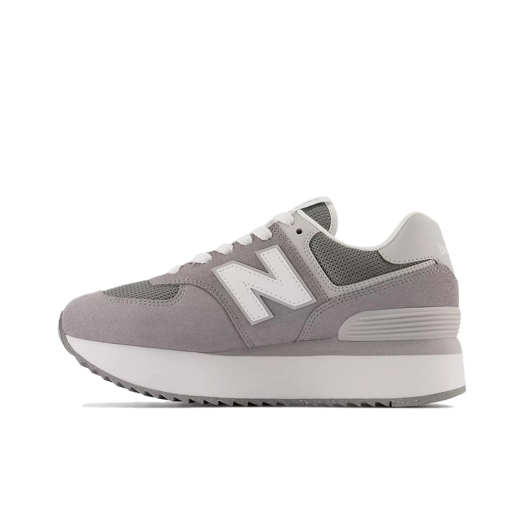 New Balance NB 574 Low Топ Повседневные Беговые Кроссовки Женские Серые