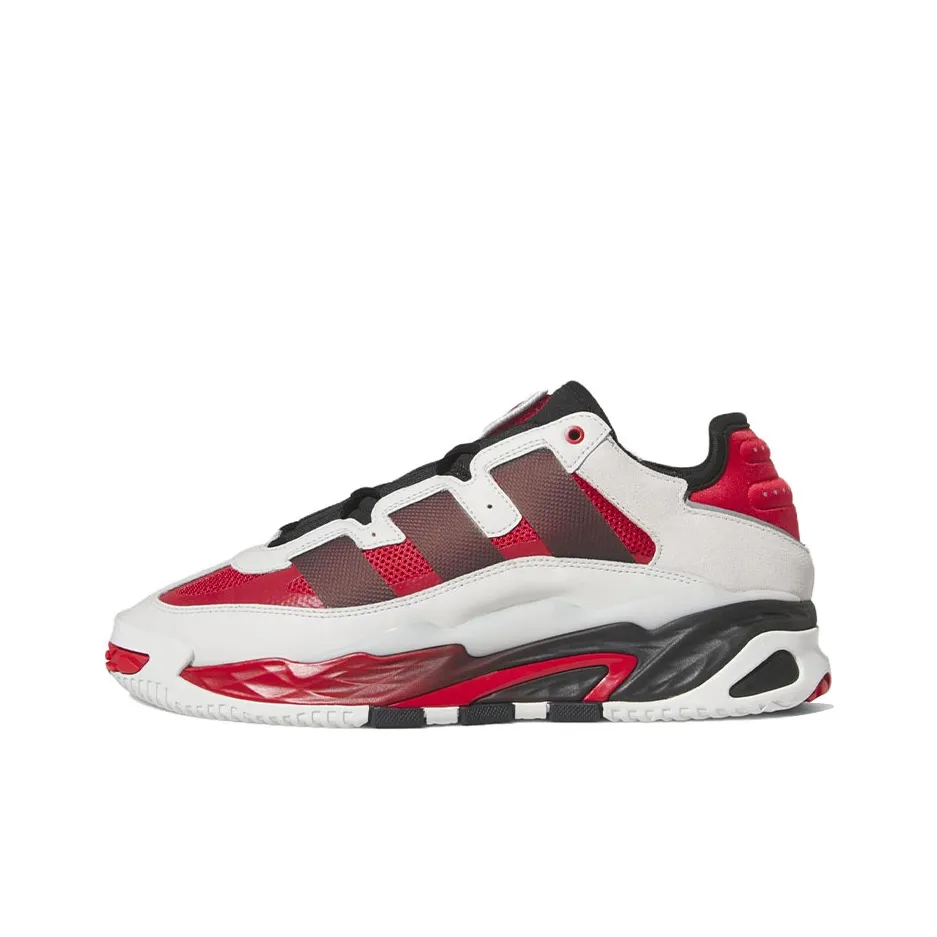 Adidas Originals Niteball Shoes 'White Black Red'