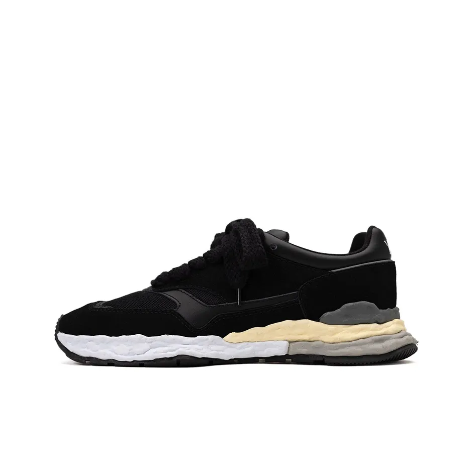 MIHARA YASUHIRO George Original Sole Low Top Stylish Skateboarding Shoes Men's Black